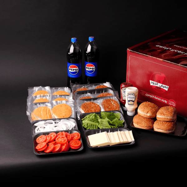 بوكس برجر مكس لحم &دجاج (24 قطعة)