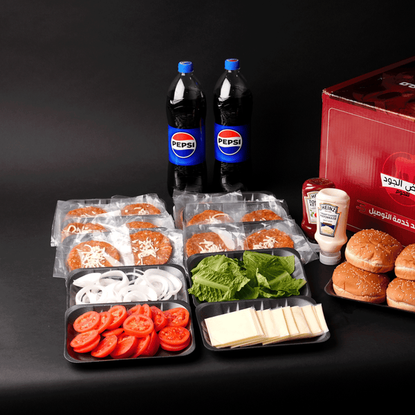 بوكس برجر لحم بالجبن (24 قطعة)