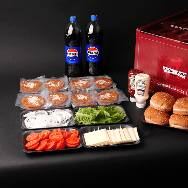 بوكس برجر لحم بالجبن (16 قطعة)