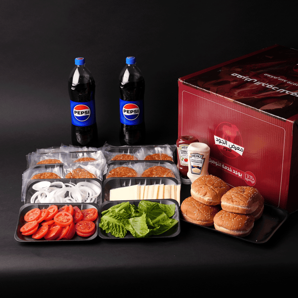 بوكس برجر لحم (24 قطعة)